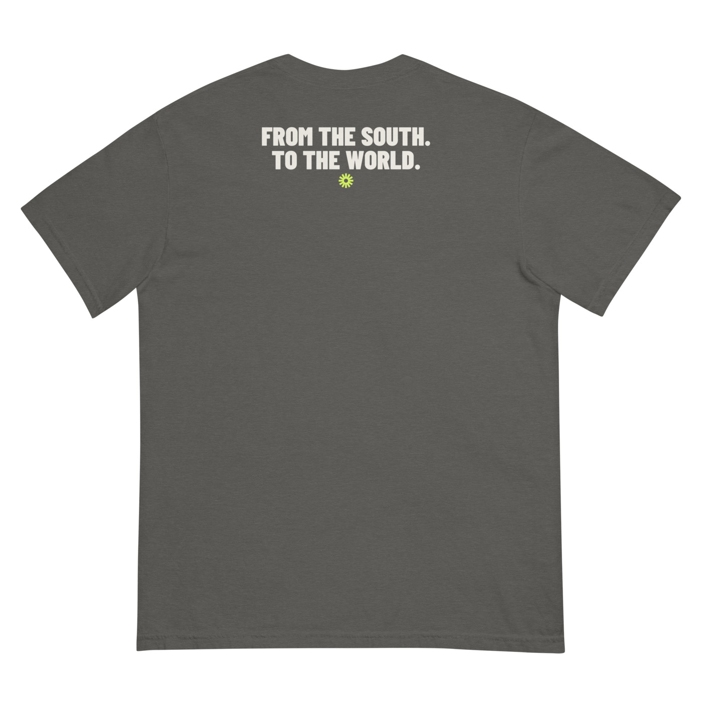 South Acres Grid Tee — back