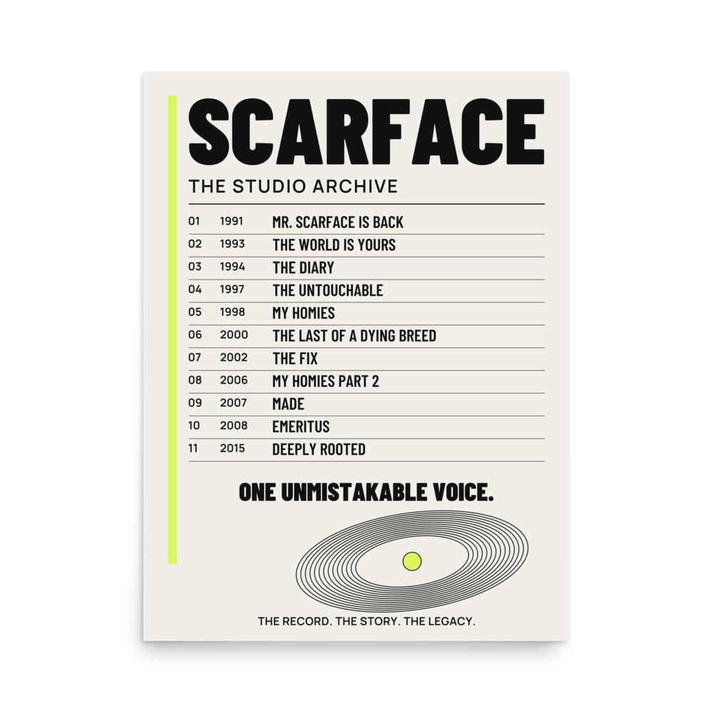 The Scarface Archive Art Print — default